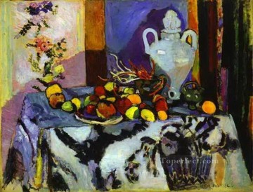 Henri Matisse Painting - Naturaleza muerta azul 1907 fauvismo abstracto Henri Matisse